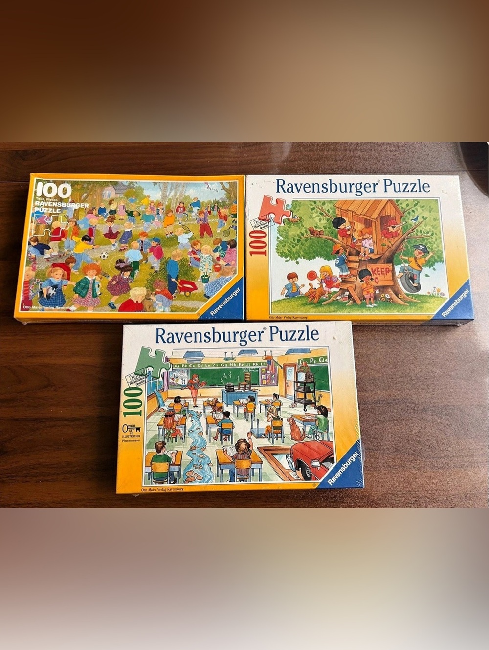 Ravensburger What's Wrong With This Classroom? Puzzle Set of 3